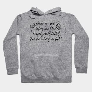 Funny Introverted Book Lover Poem Hoodie